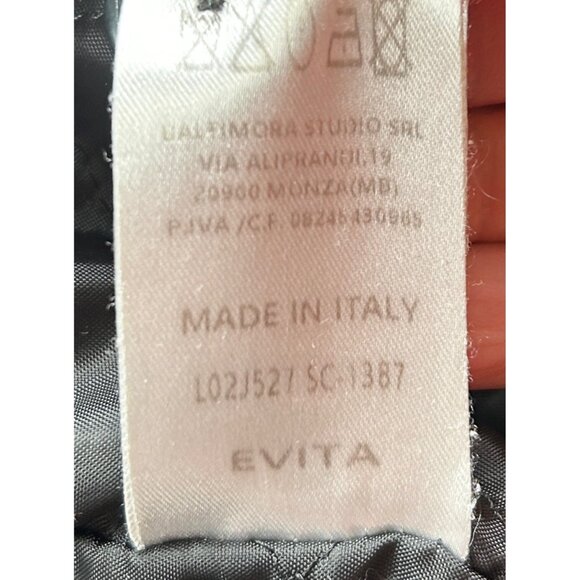 The Andamane Evita Buffalo Plaid Sherpa Jacket Womens XS Oversized Made in Italy - Picture 7 of 10